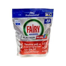 Fairy Professional Platinum Plus Bulaşık Tableti 59'lu - Kısa Programda Etkili Temizlik Tarı