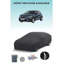 Siyah, Renault Captur 2, Araba Brandası, Oto Örtüsü, Araba Çadırı Siyah