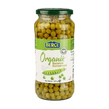 5 Adet Burcu Organik Bezelye Konservesi 570 G
