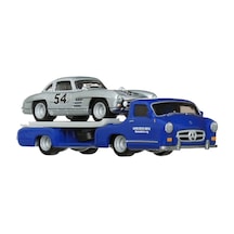 Hot Wheels Team Transport Mercedes Benz 300 Sl 55 Blaues Wund Hrv48