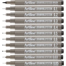 Artline Drawing System Teknik Çizim Kalemi 11'li Tam Set