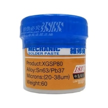 Mechanic Krem Lehim Sıvı Lehim Soldering Paste 60Gr 183°C Derece