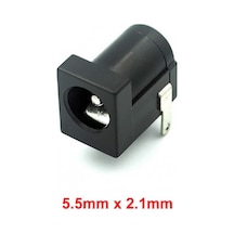 5.5mm X 2.1mm Dc Güç Soketi Plastik Dc005 Pcb Tip