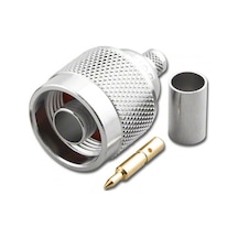 N Erkek Lmr240 Sıkmalı Tip Crimp Rf Konnektör Nm240