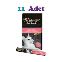 Miamor Lachs Cream Somonlu Yetişkin Kedi Ödülü 11'li 6 x 15 G