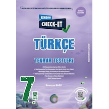 7.sınıf Check-et Türkçe Soru Bankası 2024/25 Dönemi