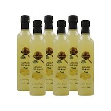 Limon Sirkesi %100 Katkısız Doğal 6x500 Ml Özel Üretim