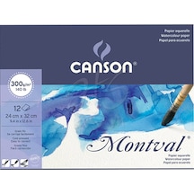 Canson Montval Sulu Boya Blok 300G 12 Yaprak 24X32 Cm