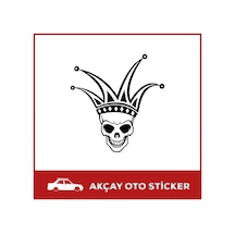 Soytarı Kurukafa Sticker Soytarı Sticker Araç Sticker
