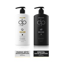 Dp Daily Perfection Şampuan Pamuk Sütü 500 ML &  Mentol 500 ML