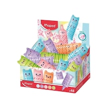 Maped Fosforlu Kalem Mini Pastel 48 Li 743605-48-pkt Çok Renkli