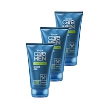 Avon Care Men Sensitive Papatya Ve Aloe Özü İçeren Tıraş Jeli 3 x 150 ML
