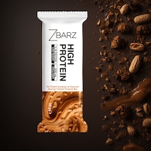 Zbarz Yer Fıstıklı Kurabiye Karamelli Yüksek Proteinli Bar 35 Gr 12 Li