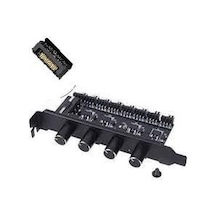 4 Port Fan Kontrol 8 Port Fan Çoğaltıcı 3 Pin 8 Port Fan Çoğaltıcı 4 Pin 8 Li Fan Çoğaltıcı Fan Kontrol Çoğaltıcı