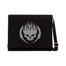 The Offspring Grup Logo Siyah Kanvas Postacı Çantası