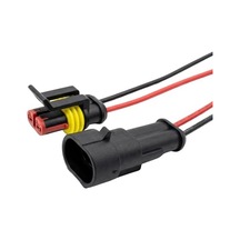Kablolu Konnektör Takımı, Erkek/dişi 2 Pin Set