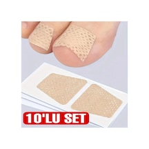 Kolay Uygulanabilir Ayak Tırnağı Onarım Yaması 10lu Set Çok Renkli
