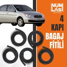 Hyundai Accent 2012-2018 4 Kapı + Bagaj Fitili-a Kalite-numlas-nm6335
