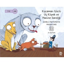 Sihirli Matematik Masalları 11 - Kocaman Gözlü Üç Köpek ile Hazine Sandığı - Ji-seul Hum - Düşün Yayınevi