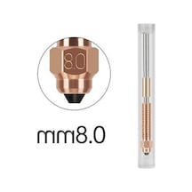 Createtech K1c/k1 Max Uyumlu 0.8mm Yüksek Akışlı Bakır Kaplama Nozul - İnovatif Tasarım