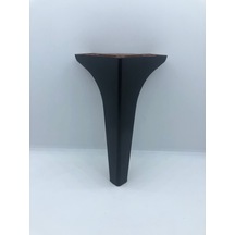 PLASTİK,19*10*10 CM SİYAH KOLTUK,BERJER,MOBİLYA AYAĞI (4 ADET)