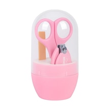 Sevi Bebe Bebek Tırnak Bakım Seti Güvenli Kesim Pembe