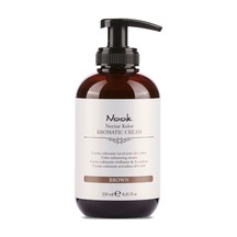 Nook Nectar Kolor Kromatic Renk Canlandırıcı Maske 250ml Brown Koyu Kumral & Kahve Tonları İçin Cila
