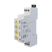 Entes Mcb-7 Zaman Rölesi Çekmede Ve Bırakmada Gecikmeli 0,1 Sn-30 Saat 24-240v Ac/dc 1 C/o 8a