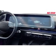 Hyundai Ioniq 6 2023-2024 Uyumlu Dijital Gösterge Ve Bilgi Ekran Uyumlu Mat Ekran Koruyucu