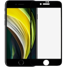 Apple Uyumlu   iPhone SE 2020 ile Cam Tam Kaplayan Ekran Koruyucu