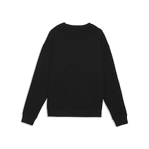 Puma Ess Elevated Comfort Crew Siyah Kadın Sweatshirt