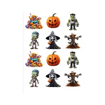 Korkunç Hallowen Sticker Set