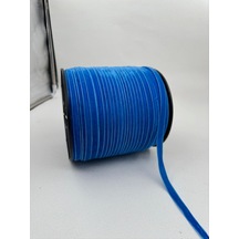 Paşateks- 1 Cm Düz Kadife-5 Metre -ç.mavi