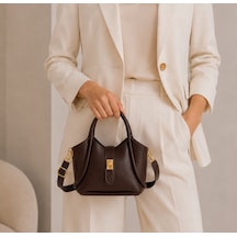 Vera Koyu Kahve Mini Bag Kadın Omuz Çantası