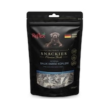 Morina Balığı Derisi Küpleri Köpek Ödül Sı 130 Gr 100 G