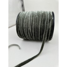 Paşateks- 1 Cm Düz Kadife-5 Metre -dr.haki