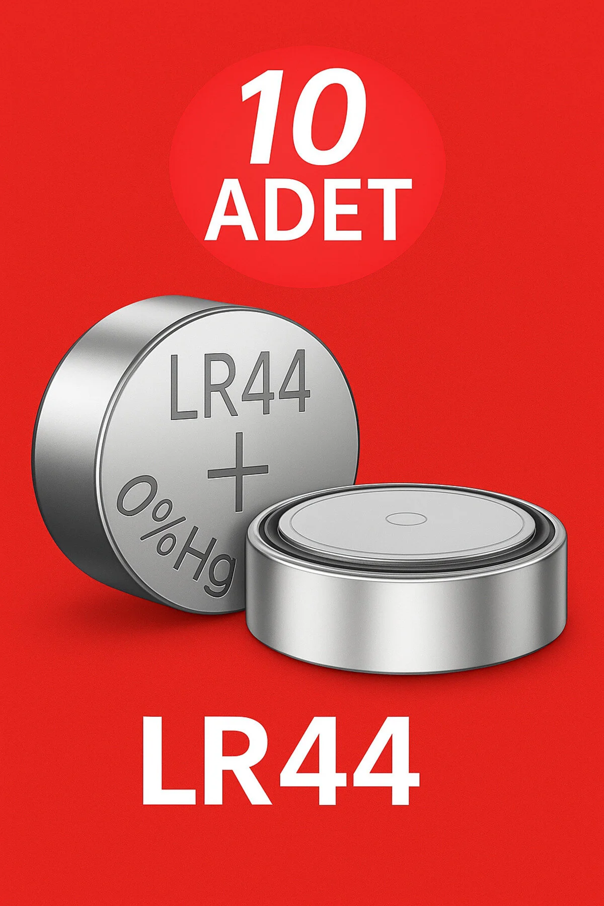 10 Adet Lr44 Alkalin Ag13 Düğme Para Pil Terazi-saat-oyuncak- Lazer Pili Lr44h A76 Sr44 357 V13ga