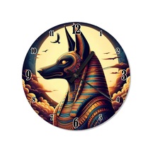 Anubis Şekilli Duvar Saati