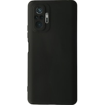 Uryport Xiaomi Redmi Note 10 Pro Kılıf Nano İçi Kadife Silikon - Siyah