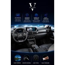 Citroen C4x 2025 Uyumlu Multimedya Ve Dijital Hayalet Gösterge Nano Ekran Koruyucu