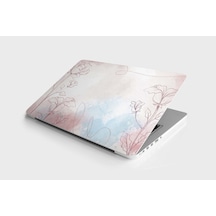 Laptop Sticker Notebook Pc Kaplama Etiketi Watercolor Flowers