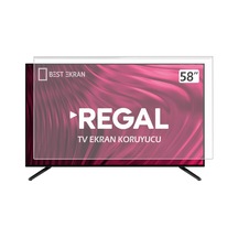Regal 58r66u01 Tv Ekran Koruyucu - Regal 58" İnç Ekran Koruyucu 4k Ultra Hd Smart Led Uyumlu