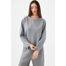 LOFT Oversize Kadın Sweatshirt Lf2040812 Q1.v1 Gri