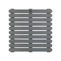 Wenko İç Ve Dış Mekan Banyo Paspası Gri 55 X 55 Cm Duş Paspası, Duş Paspası, Banyo Paspası, Yüzme Havuzu Pasp Genel