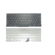 Apple Uyumlu MacBook Pro A1502 Emc2875 İle Notebook Klavye - Siyah - İng - Küçük Enter