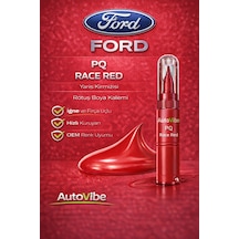 Ford Rötuş Boya Kalemi Pq Race Red 2si1arada Çizik Giderici