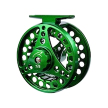 Gajeena Fr01 Tam Metal Fly Olta Makarası - Yeşil, 7/8, 2+1 Bb Rulman, Hafif Ve Dayanıklı