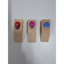 3 Adet Kapı Ahşap Stoperi