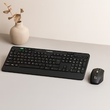 Kablosuz Klavye Mouse Seti Usb, Sessiz, Q Klavye