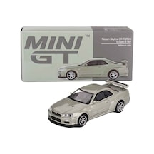 Mini Gt 1:64 Nissan Skyline Gt-r R34 V-spec Iı Nür Millenium Yeşil